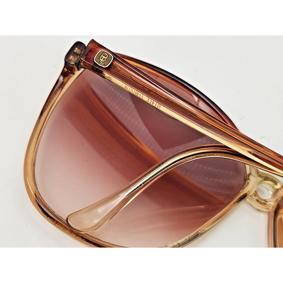Vintage Bausch Lomb Ray-Ban Oversized Butterfly Sunglasses Italy Brown Frame main image 7